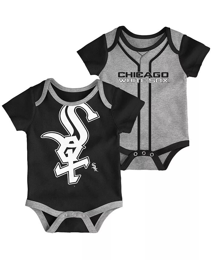 Комплект из 2-х боди для мальчиков и девочек черного и серого цвета Chicago White Sox Double Outerstuff
Комплект из 2-х боди для мальчиков и девочек черного и серого цвета Chicago White Sox Double Outerstuff