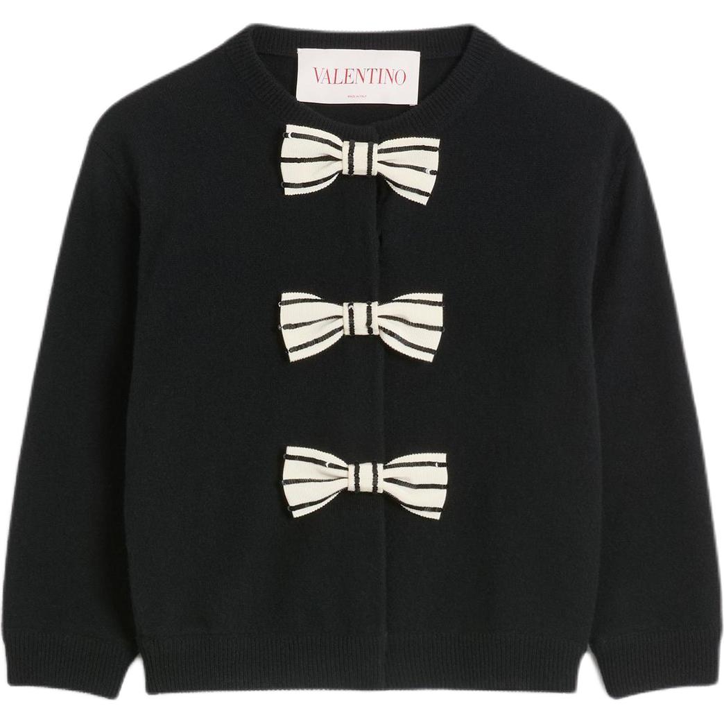 Кардиган с детализированным бантом Valentino, черный
Кардиган с детализированным бантом Valentino, черный