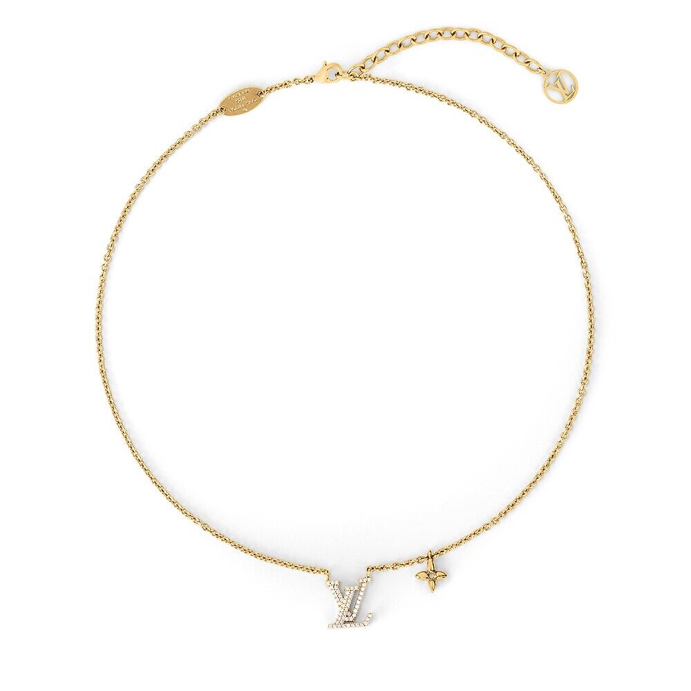 Знаковое ожерелье LV Louis Vuitton, золотой
Знаковое ожерелье LV Louis Vuitton, золотой