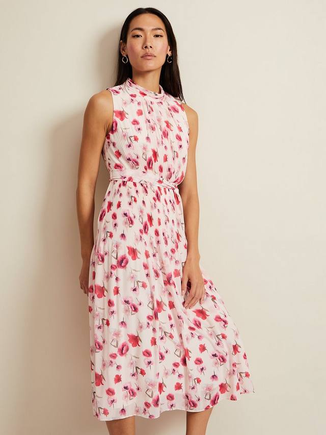 Тилли цветочное плиссированное платье миди Phase Eight, разноцветный
Тилли цветочное плиссированное платье миди Phase Eight, разноцветный