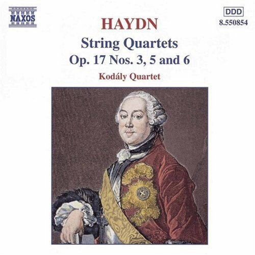 CD диск Haydn / Kodaly Quartet: String Quartets Op 17 #3 #5 & #6
CD диск Haydn / Kodaly Quartet: String Quartets Op 17 #3 #5 & #6