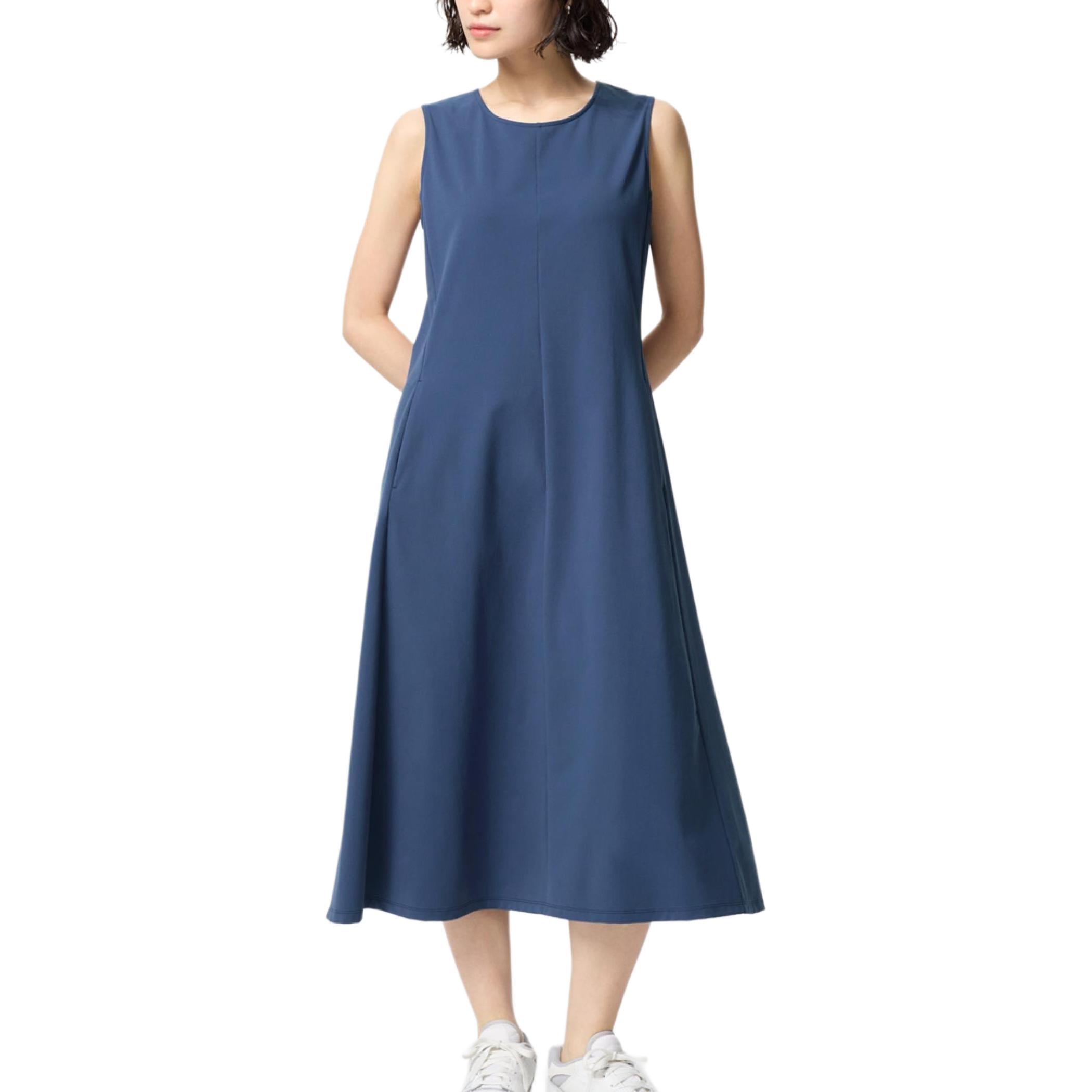 UNIQLO Женское платье без рукавов морской синий
UNIQLO Женское платье без рукавов морской синий