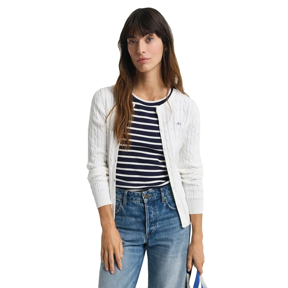 Кардиган Gant 4800103, белый
Кардиган Gant 4800103, белый