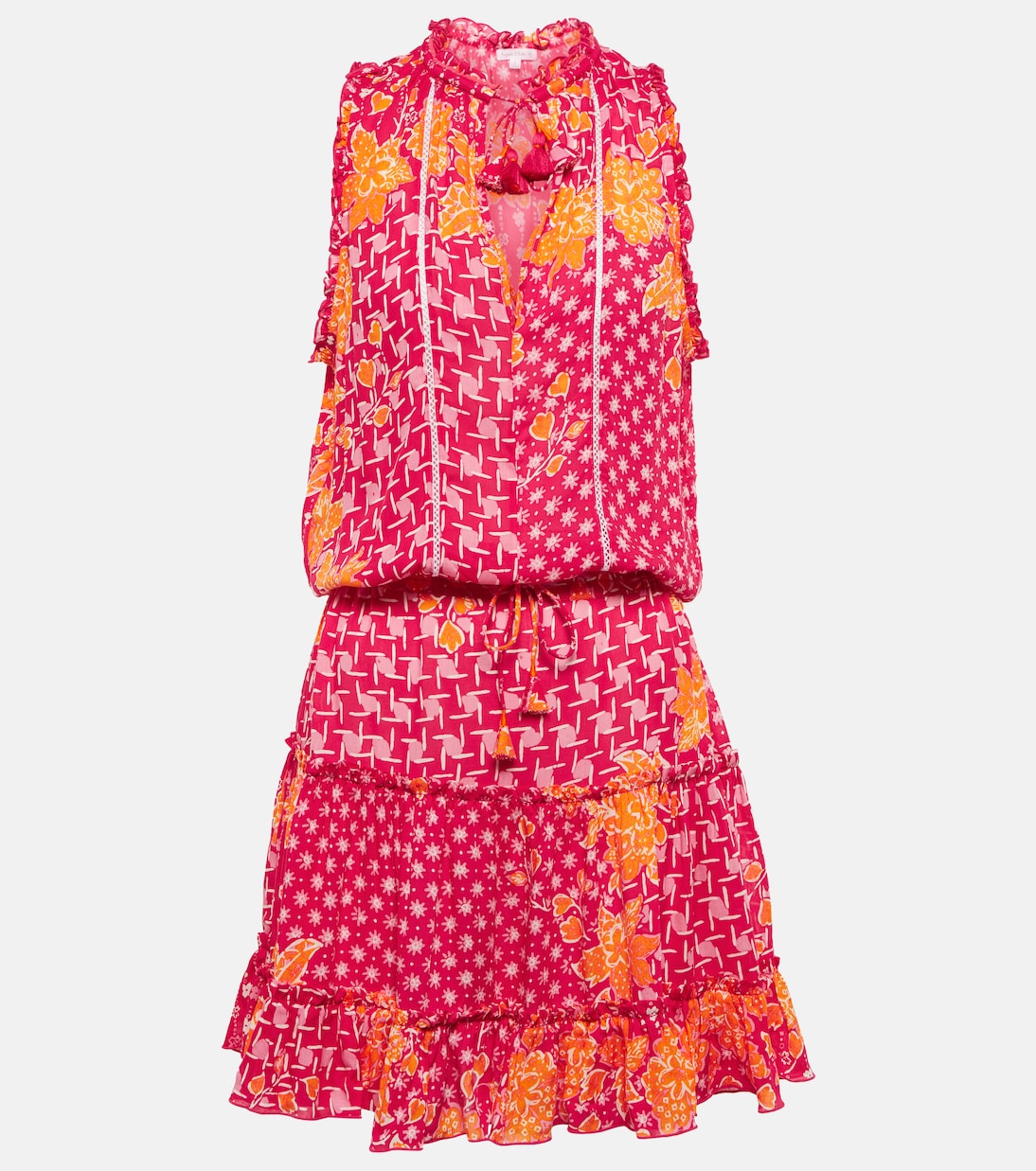 Мини-платье с цветочным принтом Клары Poupette St Barth, Fuschia Edelweiss
Мини-платье с цветочным принтом Клары Poupette St Barth, Fuschia Edelweiss