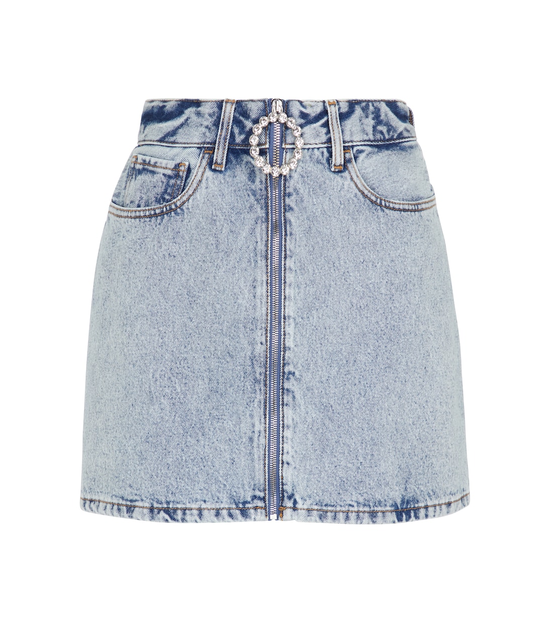 Джинсовая мини-юбка Alessandra Rich, светло-синий
Джинсовая мини-юбка Alessandra Rich, светло-синий