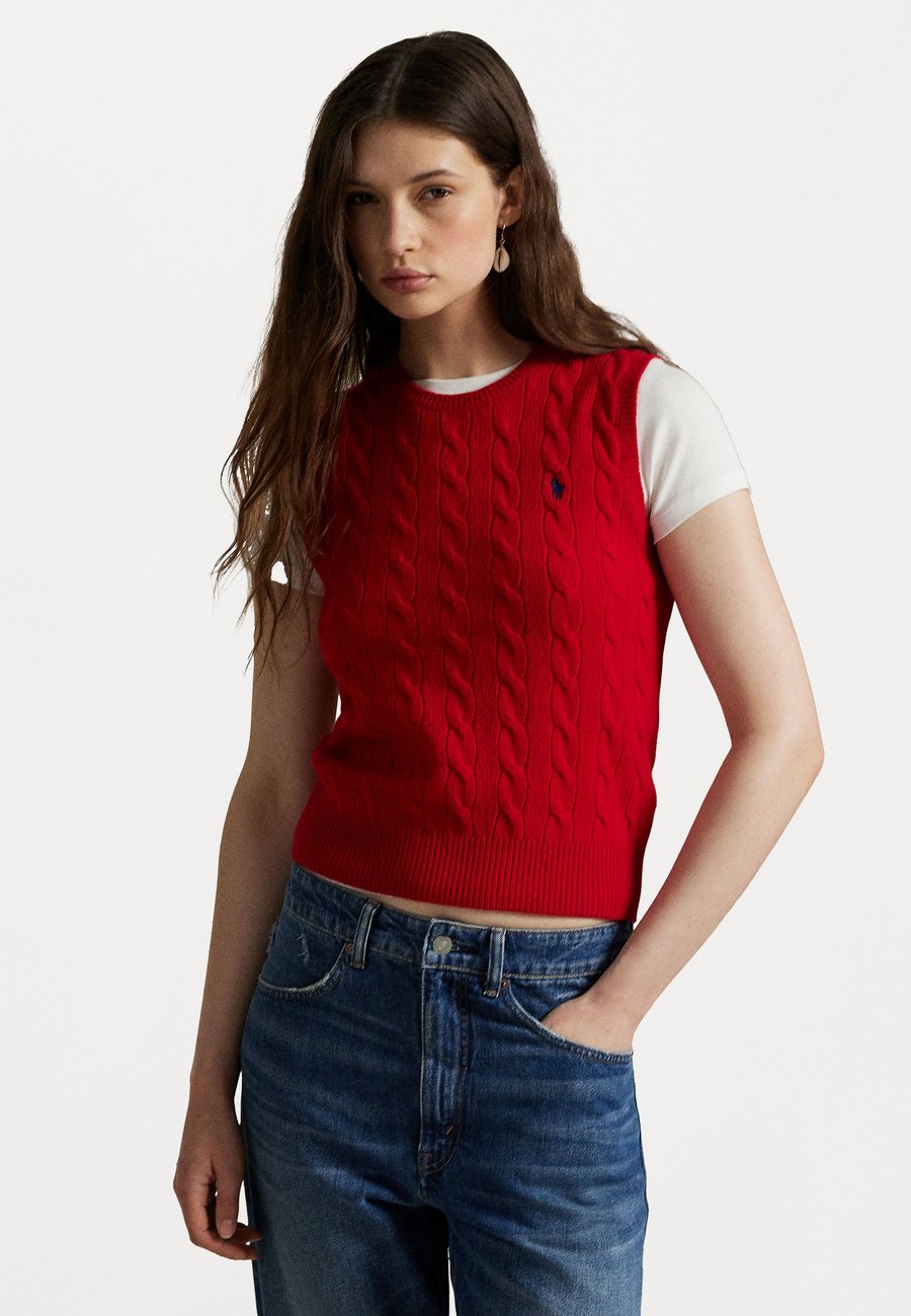 Джемпер Polo Ralph Lauren CABLE KNIT WOOL CASHMERE SWEATER VEST, Red
Джемпер Polo Ralph Lauren CABLE KNIT WOOL CASHMERE SWEATER VEST, Red