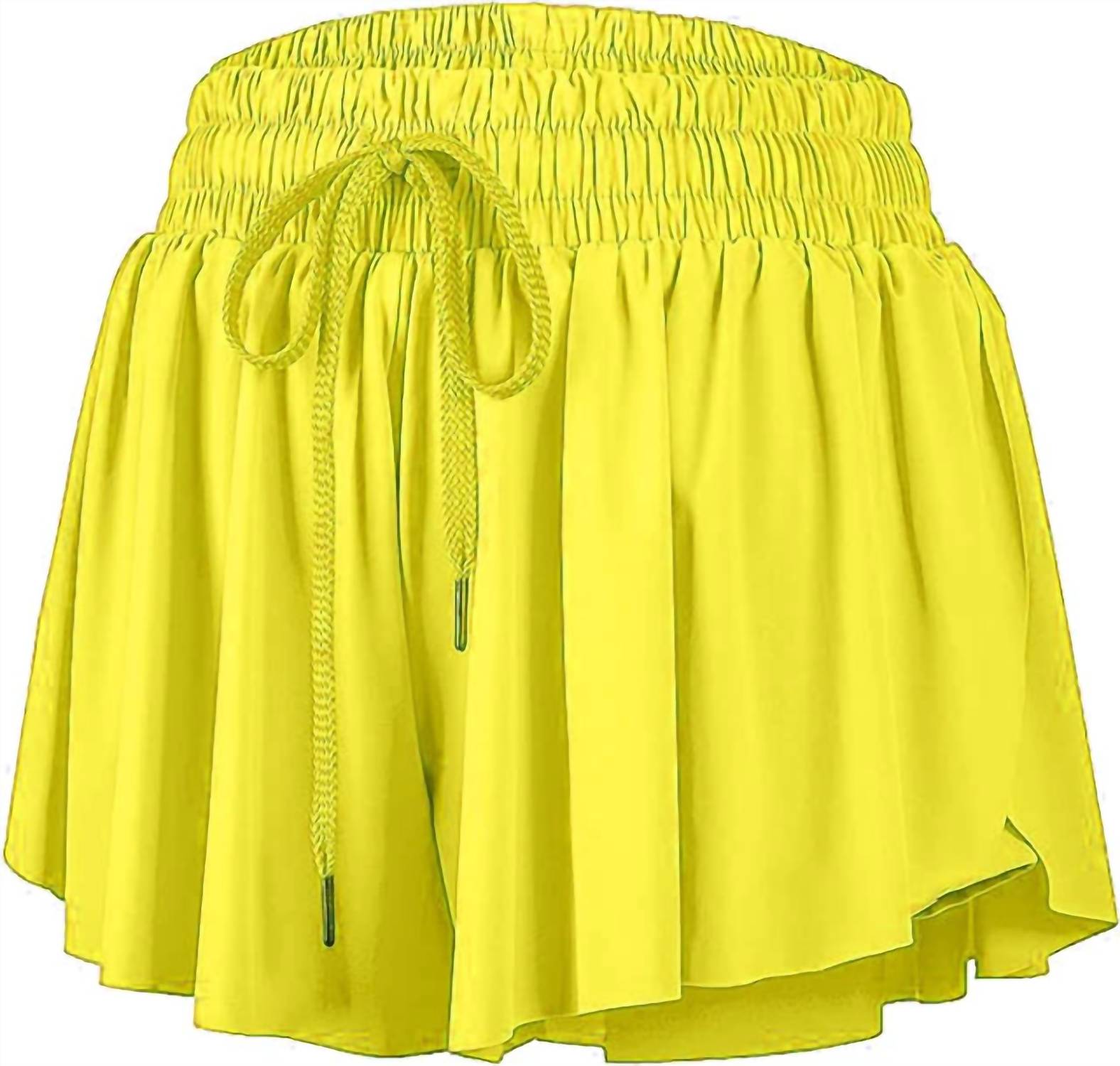 Струящиеся шорты Butterfly для девочек в неоново-желтом цвете Azarhia
Струящиеся шорты Butterfly для девочек в неоново-желтом цвете Azarhia