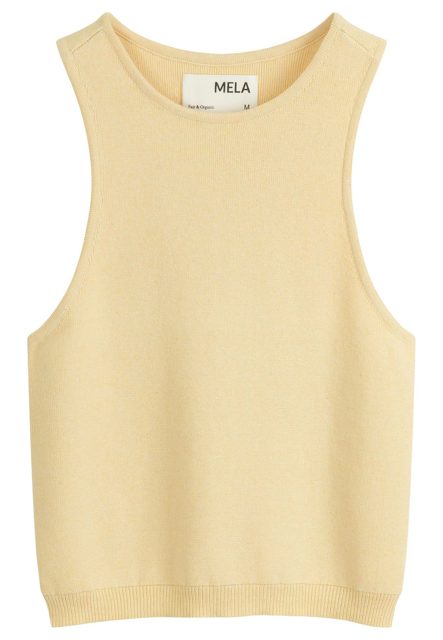 Вязаный топ MELA NIKARA, желтый
Вязаный топ MELA NIKARA, желтый