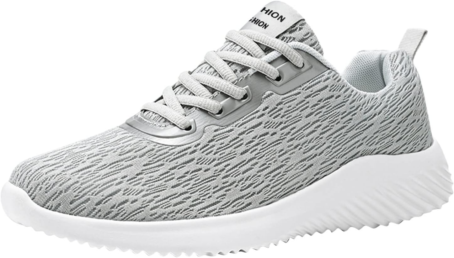 Мужские кроссовки IWIHMIV для бега и ходьбы, мужская спортивная обувь с противоскользящей подошвой, дышащие повседневные кроссовки для тренировок, серый
Мужские кроссовки IWIHMIV для бега и ходьбы, мужская спортивная обувь с противоскользящей подошвой, дышащие повседневные кроссовки для тренировок, серый