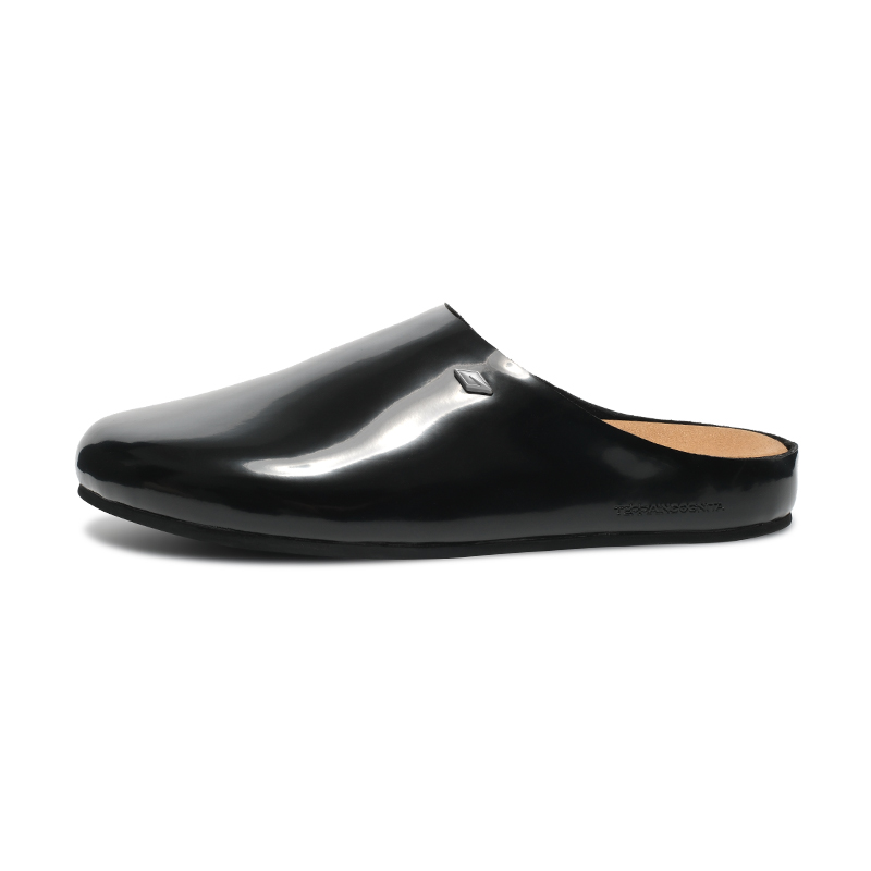 TERRA INCOGNITA Износостойкие нескользящие тапочки с закрытым носком унисекс - глянцевый черный, цвет Shiny Black
TERRA INCOGNITA Износостойкие нескользящие тапочки с закрытым носком унисекс - глянцевый черный, цвет Shiny Black