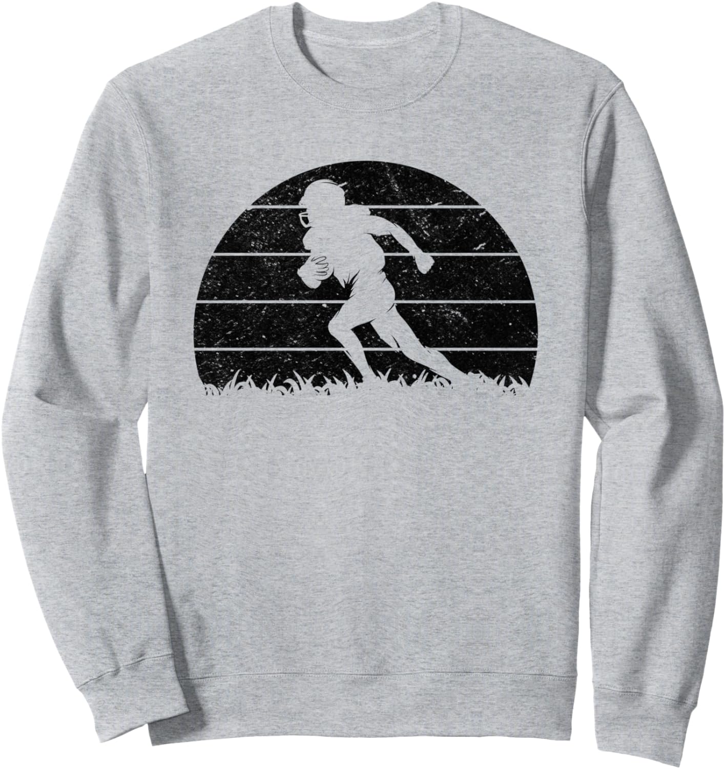 Футболка с изображением американского футболиста в стиле ретро с закатом American Football Designs, серый
Футболка с изображением американского футболиста в стиле ретро с закатом American Football Designs, серый