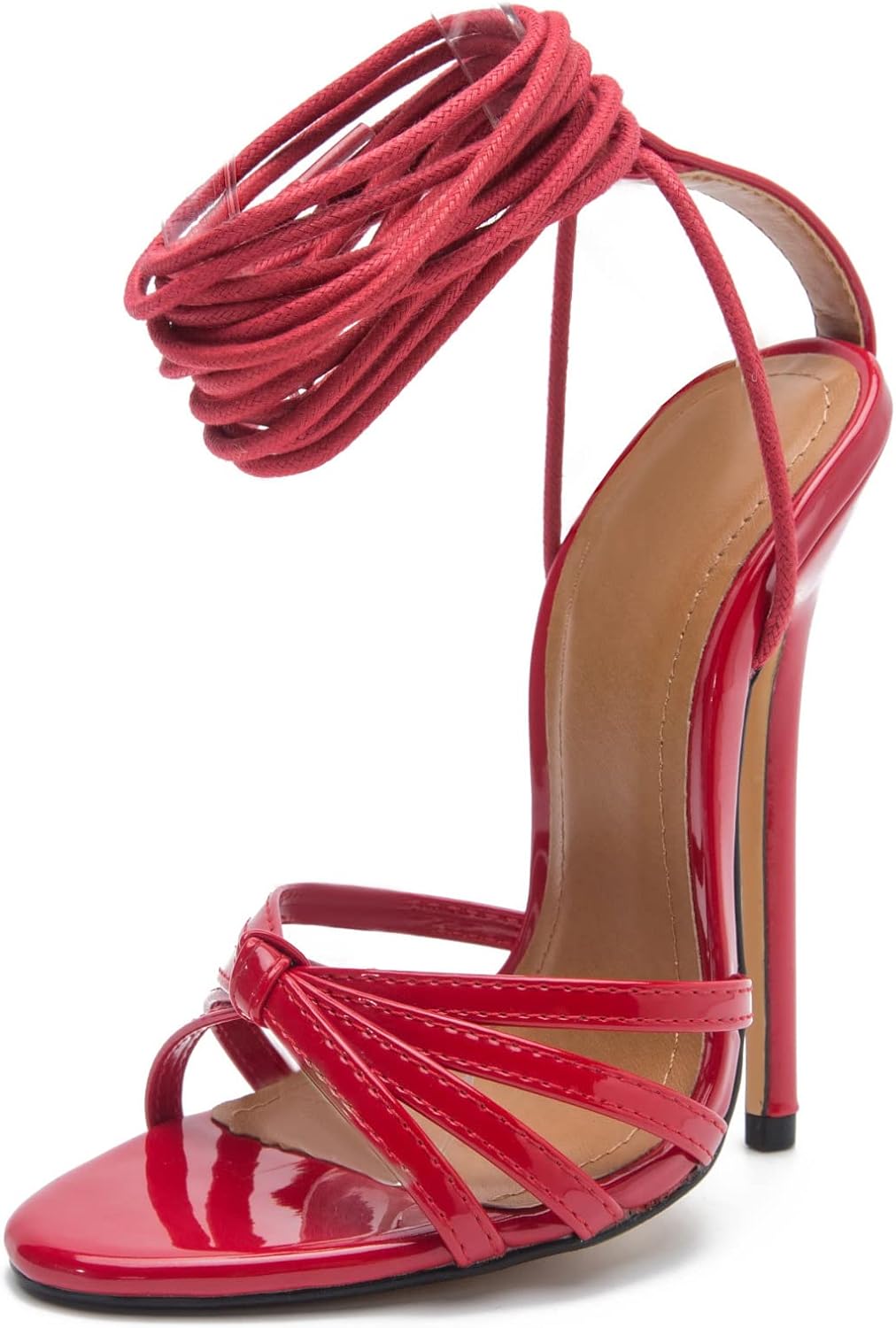 Женские туфли на высоком каблуке с ремешками, летние, больших размеров, мужские слипоны с острым открытым носком, элегантные туфли на шпильке, удобные каблуки, сандалии 14 см Generic, красный
Женские туфли на высоком каблуке с ремешками, летние, больших размеров, мужские слипоны с острым открытым носком, элегантные туфли на шпильке, удобные каблуки, сандалии 14 см Generic, красный