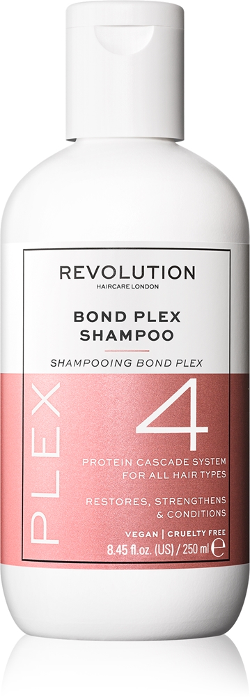 Plex no.4 bond shampoo интенсивный питательный шампунь для сухих и поврежденных волос Revolution Haircare, 250 мл
Plex no.4 bond shampoo интенсивный питательный шампунь для сухих и поврежденных волос Revolution Haircare, 250 мл