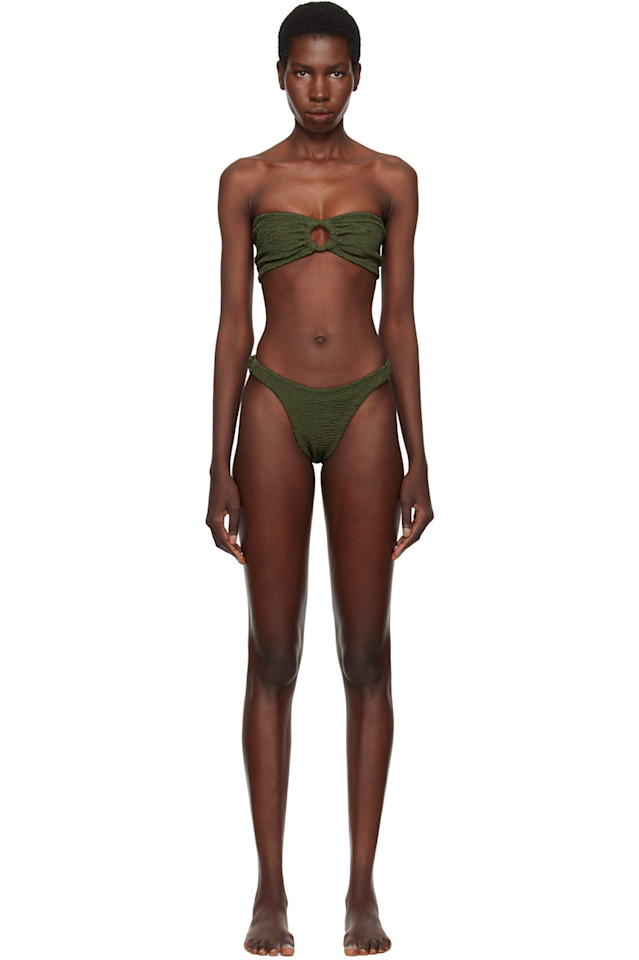 Глория бикини с обручами tonal Hunza G, хаки
Глория бикини с обручами tonal Hunza G, хаки