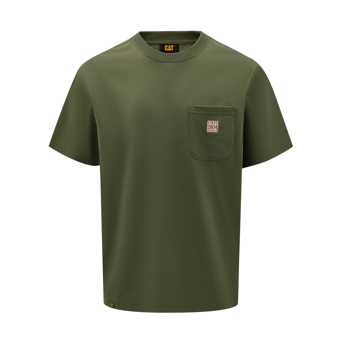 Футболка мужская CAT, зеленый
Футболка мужская CAT, зеленый