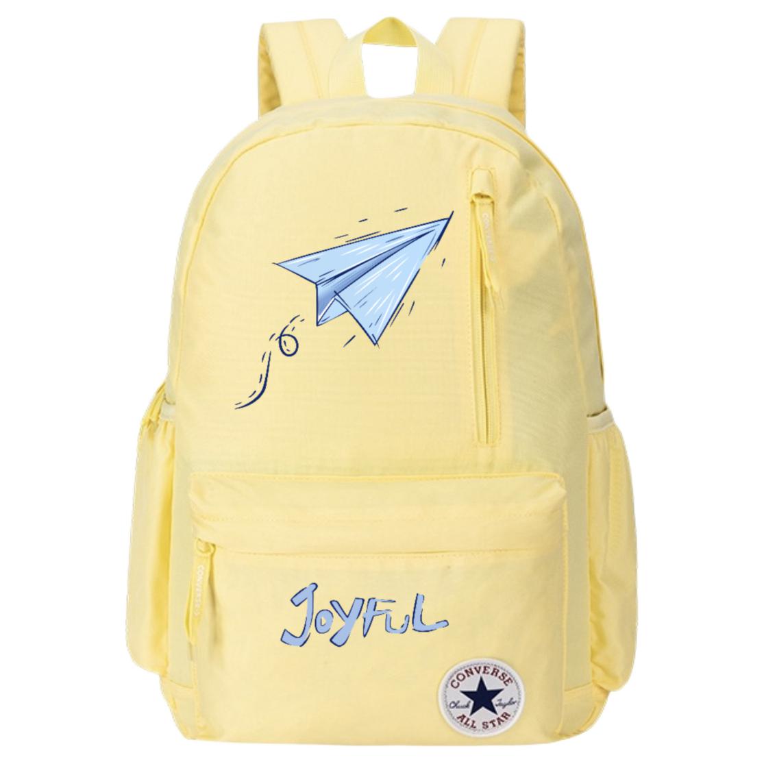 Converse Полиэстеровый рюкзак унисекс яично-желтый, Paper Plane
Converse Полиэстеровый рюкзак унисекс яично-желтый, Paper Plane
