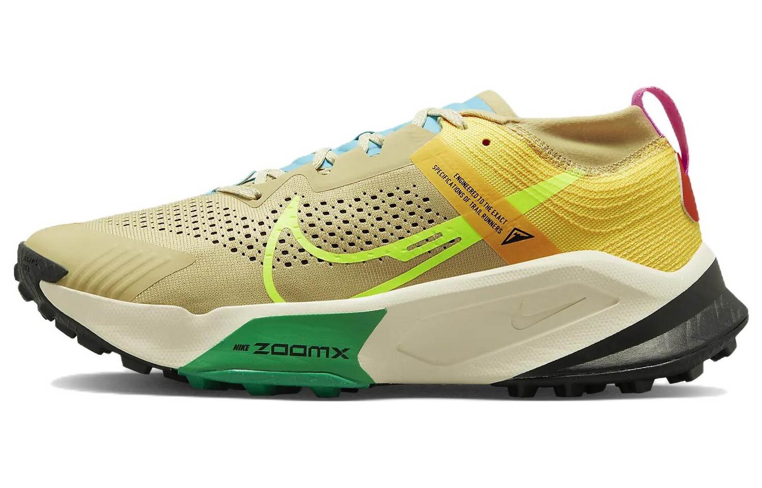 Nike ZoomX Zegama Trail Team Золотой Вольт
Nike ZoomX Zegama Trail Team Золотой Вольт