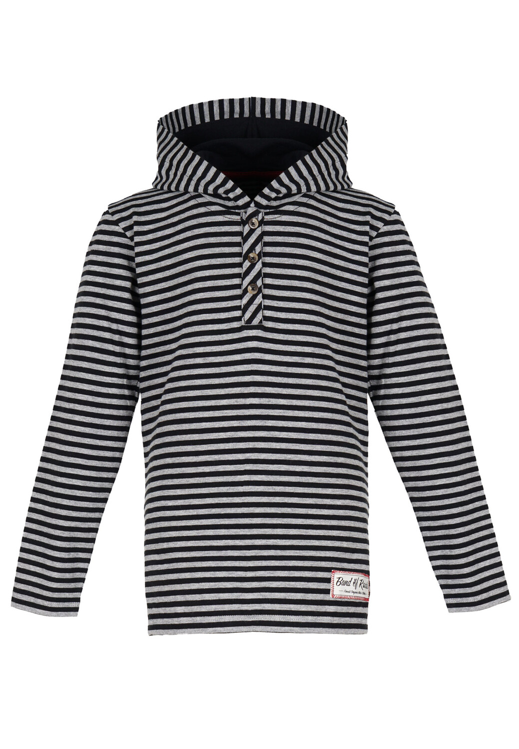 Лонгслив Band of Rascals Kapuzen, черный
Лонгслив Band of Rascals Kapuzen, черный