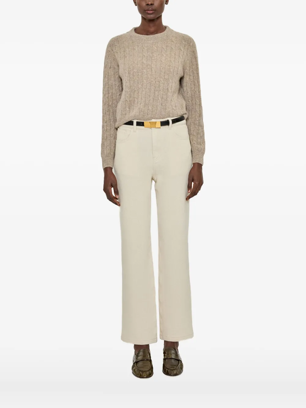 Джемпер с круглым вырезом и крупной вязкой Arch4, коричневый
Джемпер с круглым вырезом и крупной вязкой Arch4, коричневый