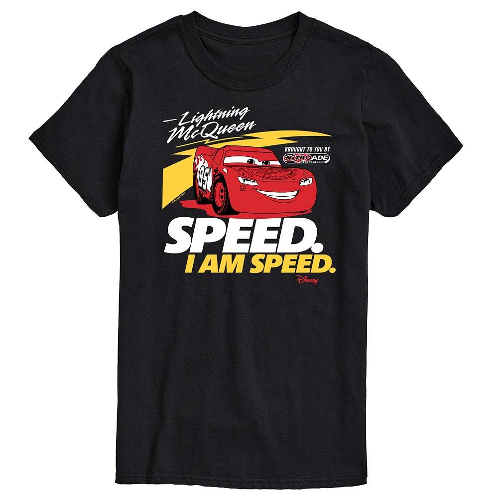 Мужская футболка с рисунком Lightning McQueen Cars Disney/Pixar's Speed I am Speed Disney / Pixar, черный
Мужская футболка с рисунком Lightning McQueen Cars Disney/Pixar's Speed I am Speed Disney / Pixar, черный