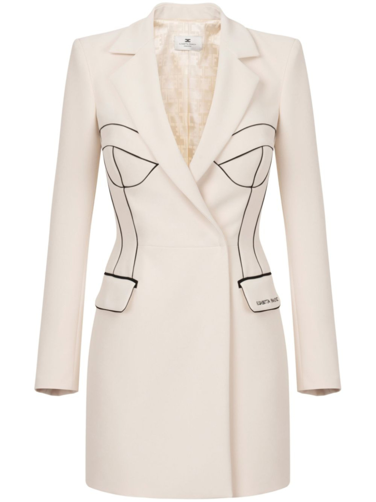 Elisabetta Franchi платье-блейзер, нейтральный цвет
Elisabetta Franchi платье-блейзер, нейтральный цвет