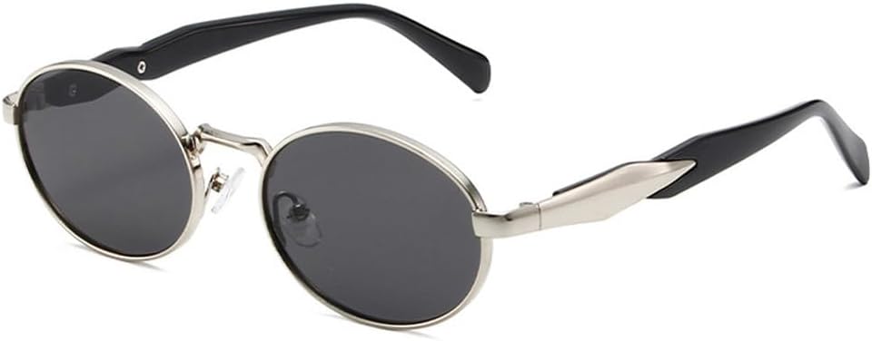 Ретро металлические овальные солнцезащитные очки для женщин, модные, конфетных оттенков, защита от УФ-излучения UV400, для мужчин, панк-солнцезащитные очки WNCKSQ, Silver Grey
Ретро металлические овальные солнцезащитные очки для женщин, модные, конфетных оттенков, защита от УФ-излучения UV400, для мужчин, панк-солнцезащитные очки WNCKSQ, Silver Grey