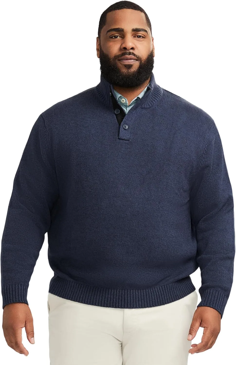 Izod мужская толстовка с кнопками Big and Tall
Izod мужская толстовка с кнопками Big and Tall