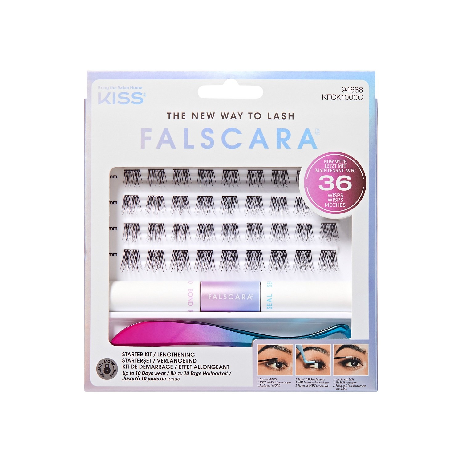 Искусственные ресницы falscara starter kit Kiss, количество 1 шт.
Искусственные ресницы falscara starter kit Kiss, количество 1 шт.
