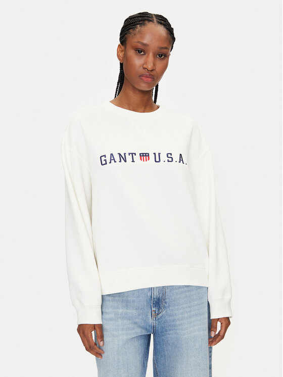 Толстовка обычного кроя 4200577 Gant, белый
Толстовка обычного кроя 4200577 Gant, белый