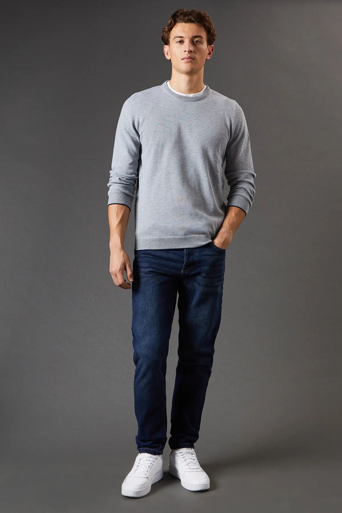 Темные джинсы узкого кроя Burton, синий
Темные джинсы узкого кроя Burton, синий