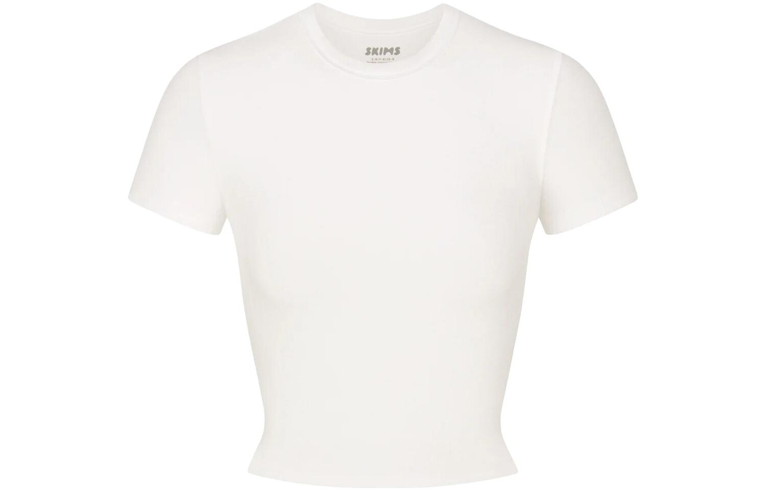 Футболка женская снежного цвета Skims
Футболка женская снежного цвета Skims