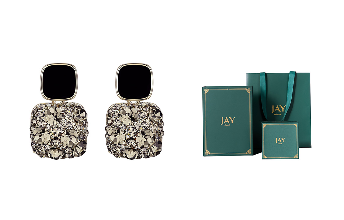 Серьги женские JAY, зеленый
Серьги женские JAY, зеленый