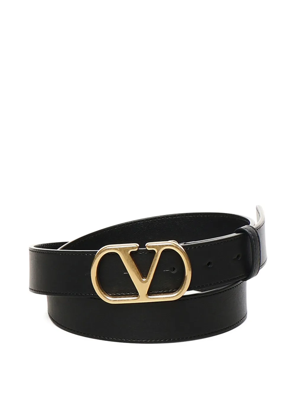 Ремень с логотипом V Valentino Garavani, черный
Ремень с логотипом V Valentino Garavani, черный
