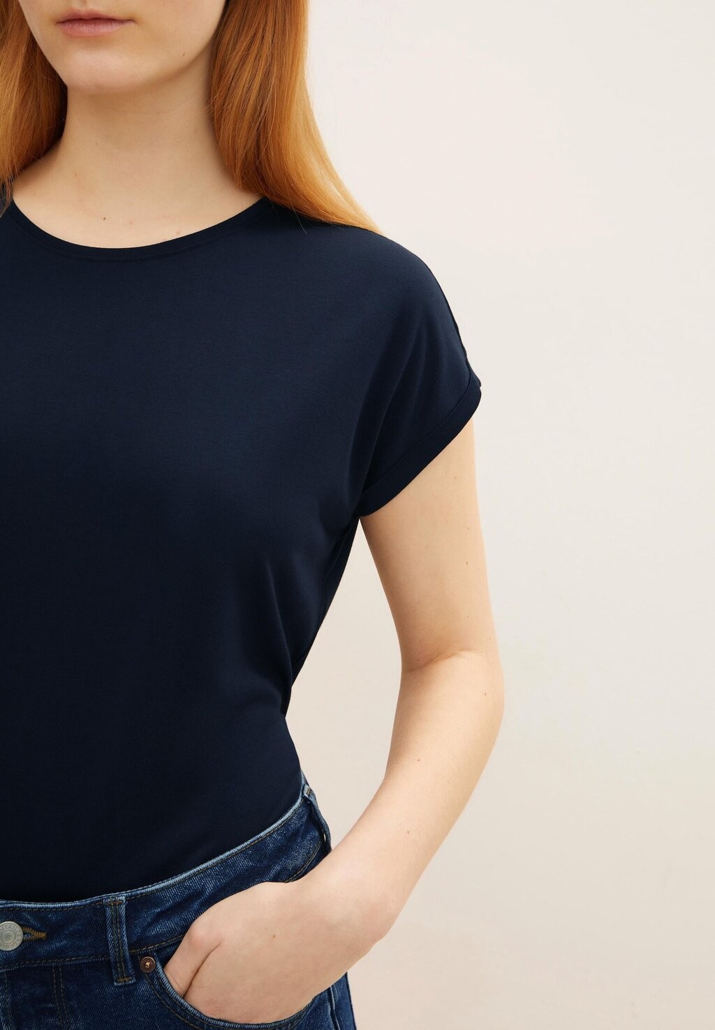 Базовая футболка Fluent TOM TAILOR, небесный капитан синий
Базовая футболка Fluent TOM TAILOR, небесный капитан синий