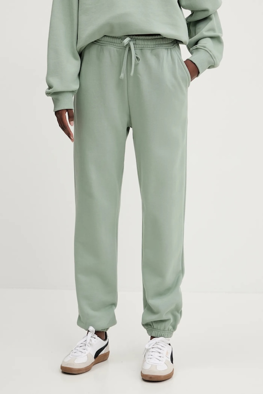 Хлопковые спортивные брюки Herschel, зеленый
Хлопковые спортивные брюки Herschel, зеленый