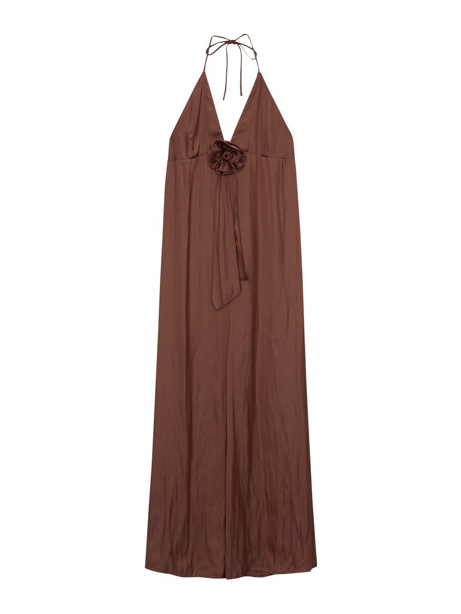 Платье Pull&Bear, коричневый 
Платье Pull&Bear, коричневый