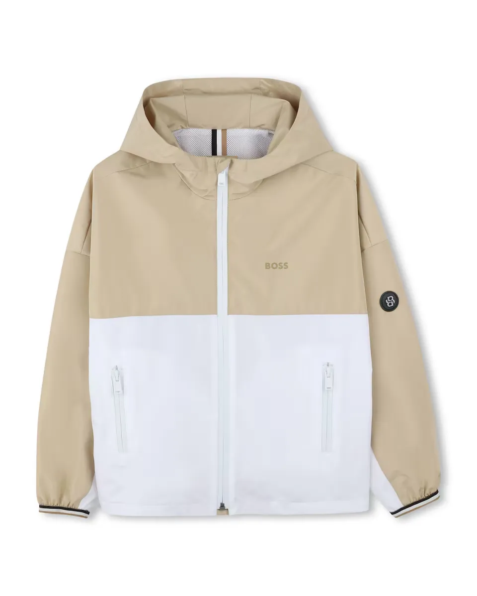 Куртка для мальчика с длинными рукавами натурального цвета BOSS Kidswear, бежевый
Куртка для мальчика с длинными рукавами натурального цвета BOSS Kidswear, бежевый