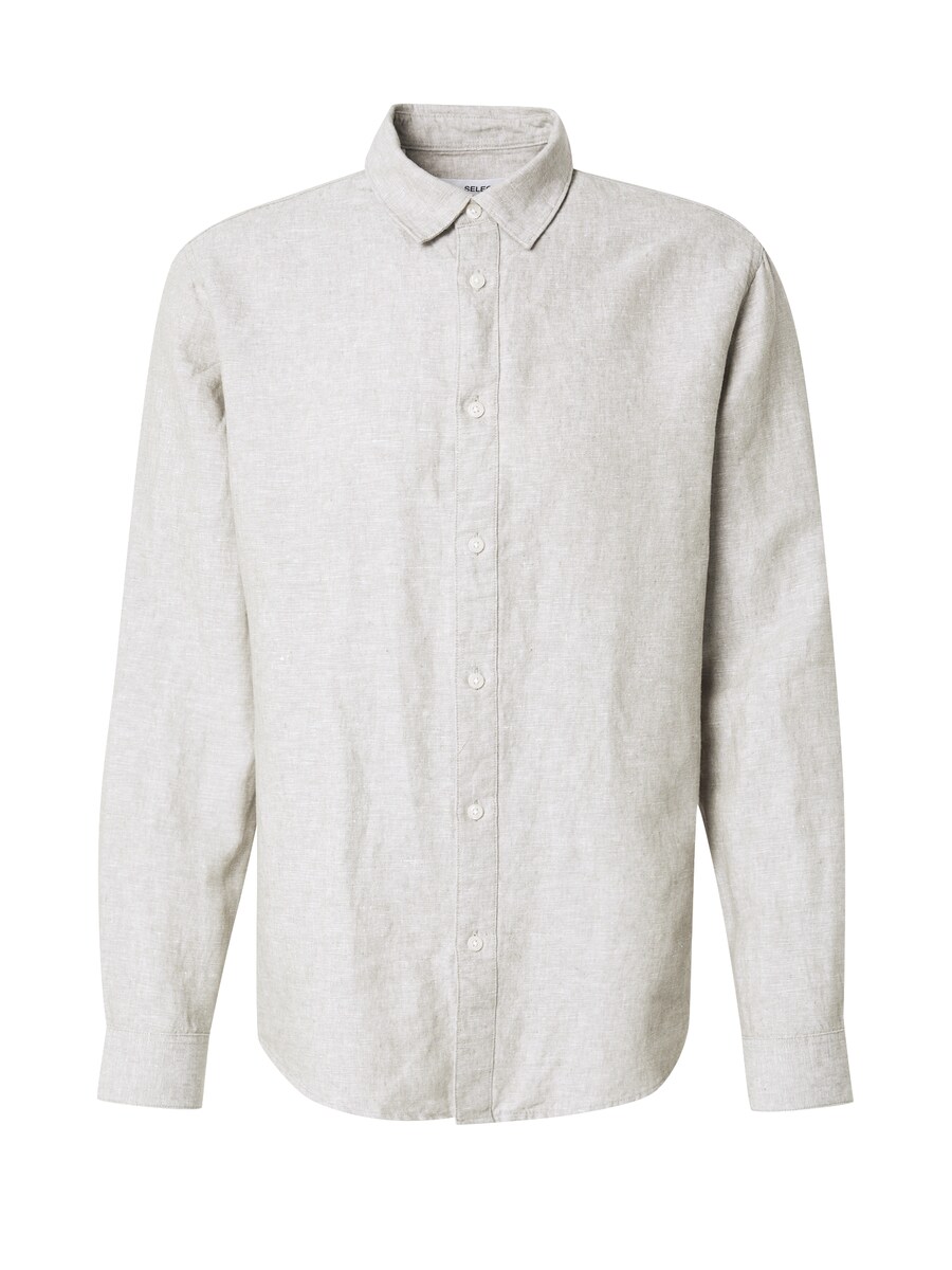 Рубашка на пуговицах классического кроя SELECTED SLHLEROY, серый
Рубашка на пуговицах классического кроя SELECTED SLHLEROY, серый