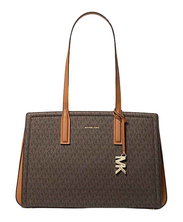 Сумка-Шоппер с логотипом Laila Media Michael Kors, коричневый
Сумка-Шоппер с логотипом Laila Media Michael Kors, коричневый