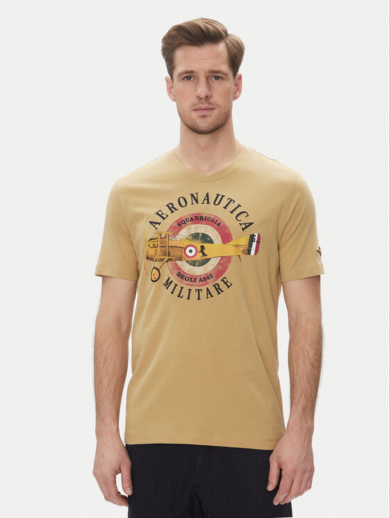 Футболка обычного кроя 251TS2414J641 Aeronautica Militare, бежевый
Футболка обычного кроя 251TS2414J641 Aeronautica Militare, бежевый