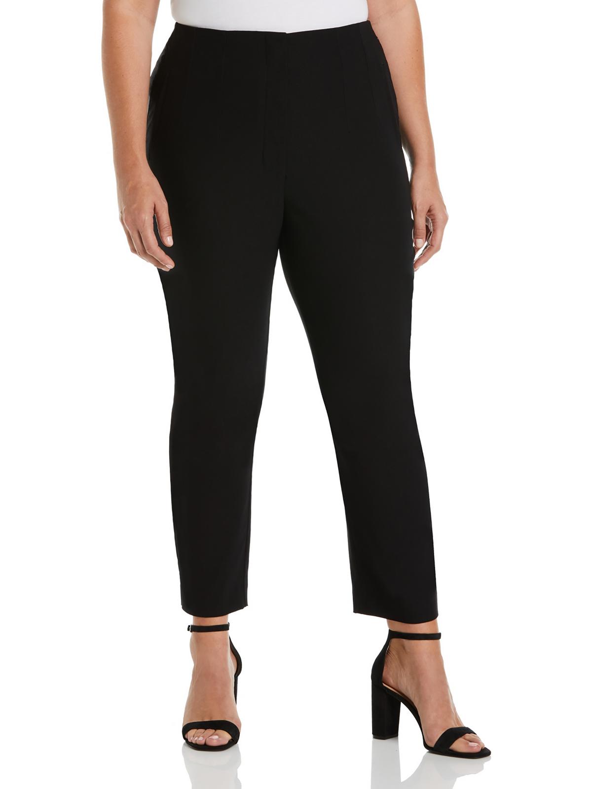 Плюс Женские брюки прямого покроя с высокой посадкой и щиколоткой Ella Rafaella, черный
Плюс Женские брюки прямого покроя с высокой посадкой и щиколоткой Ella Rafaella, черный