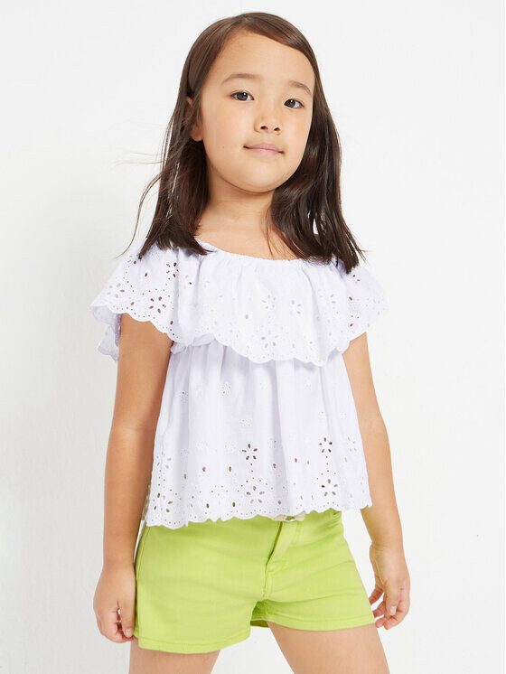 Тканевые шорты стандартного кроя Mayoral, зеленый
Тканевые шорты стандартного кроя Mayoral, зеленый