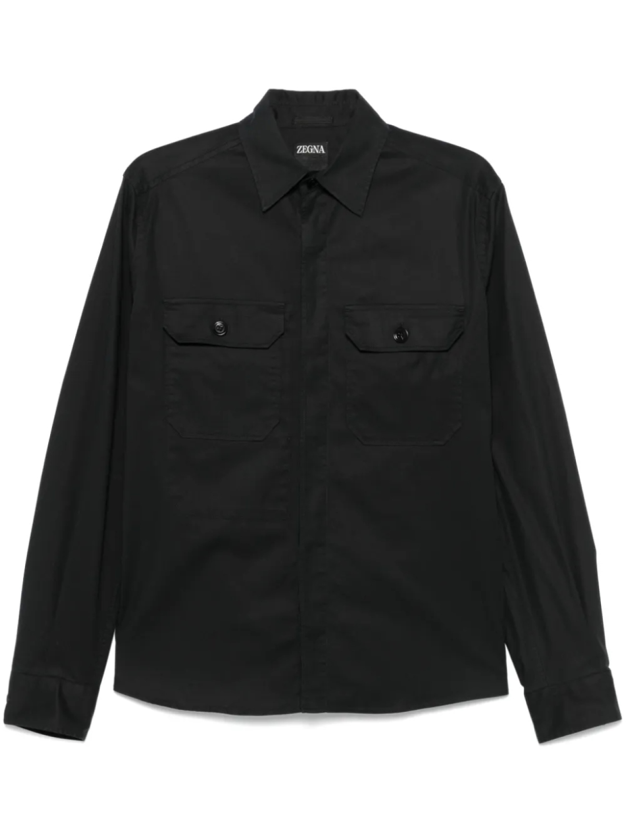 Zegna рубашка на пуговицах, черный
Zegna рубашка на пуговицах, черный