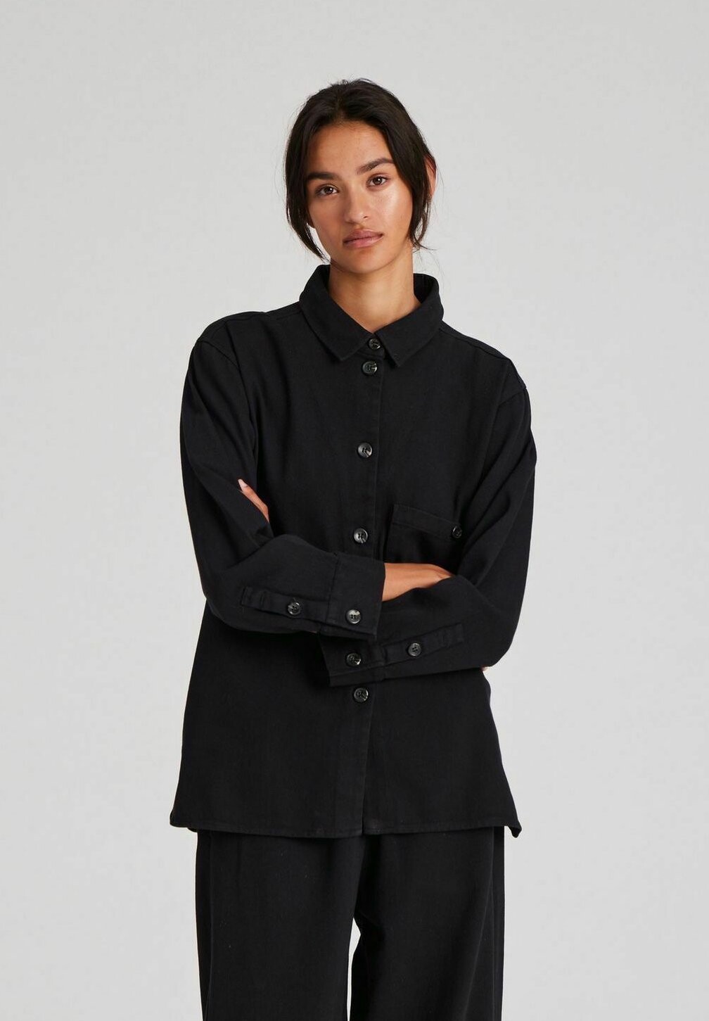 Блузка на пуговицах SUSSIE GAI+LISVA, черный
Блузка на пуговицах SUSSIE GAI+LISVA, черный