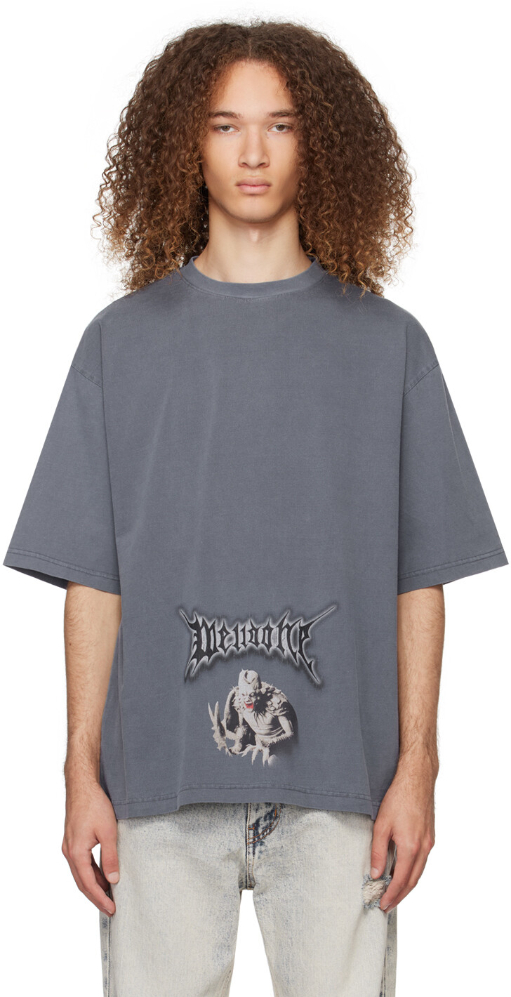 Футболка с изображением монстра We11done, темно-синий
Футболка с изображением монстра We11done, темно-синий