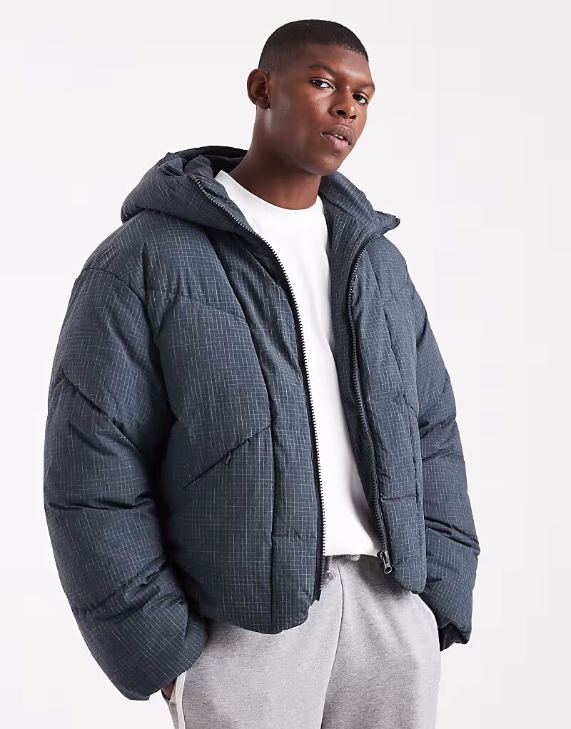 Куртка-пуховик свободного кроя темно-синего цвета Asos Design
Куртка-пуховик свободного кроя темно-синего цвета Asos Design