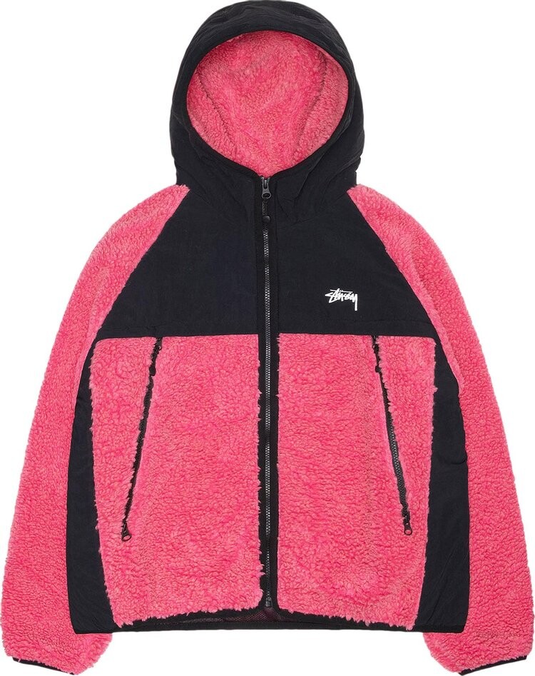 Куртка Stussy Sherpa Paneled Hooded 'Pink', розовый
Куртка Stussy Sherpa Paneled Hooded 'Pink', розовый