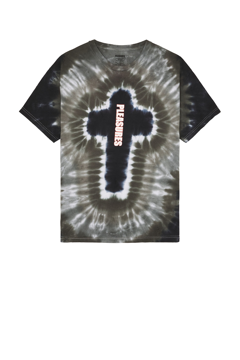 Крашеная футболка Pleasures, black dye
Крашеная футболка Pleasures, black dye