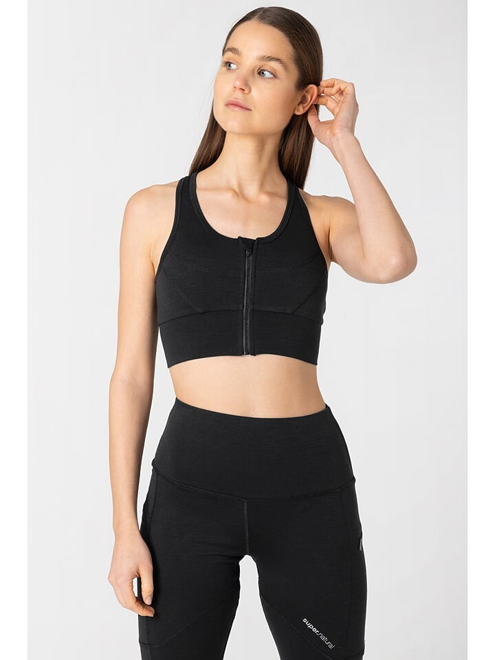 Спортивный бюстгальтер super.natural, черный
Спортивный бюстгальтер super.natural, черный