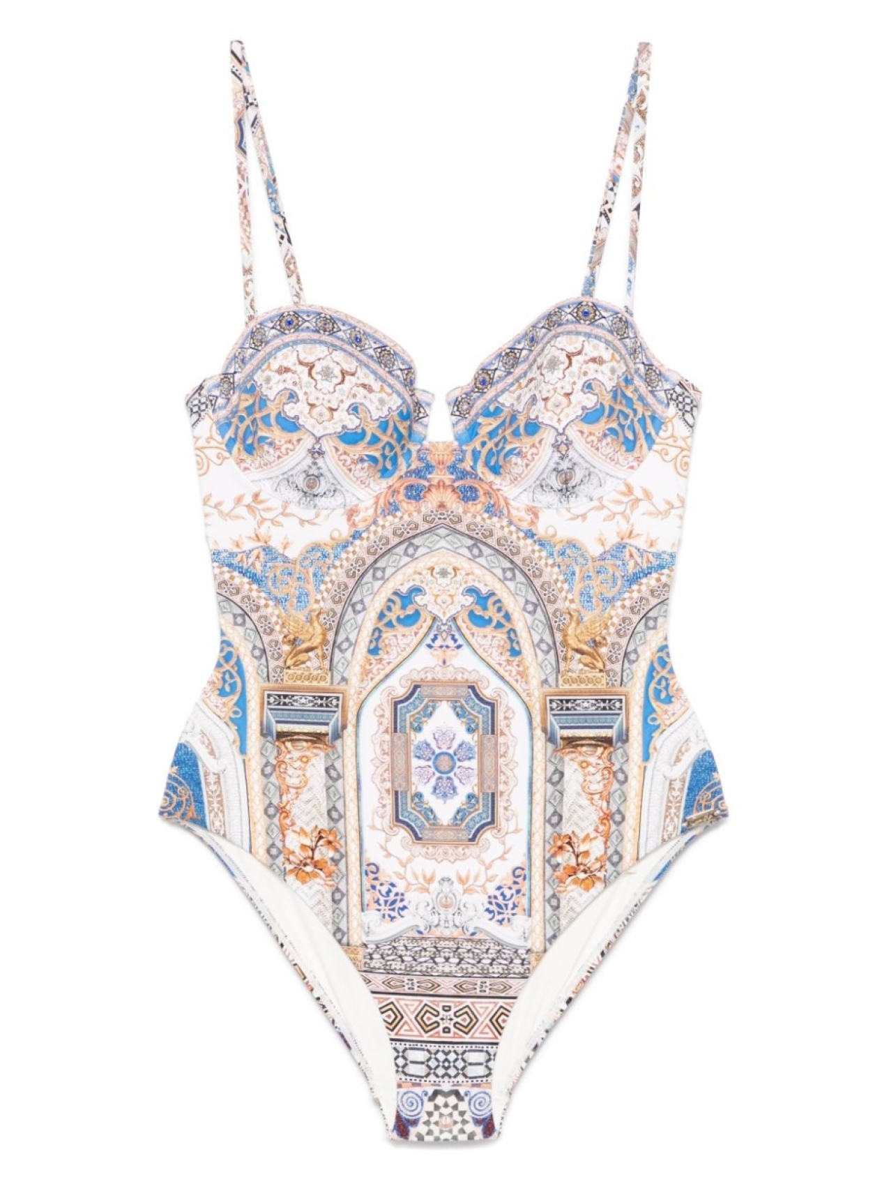 Camilla купальник на косточках, белый 
Camilla купальник на косточках, белый